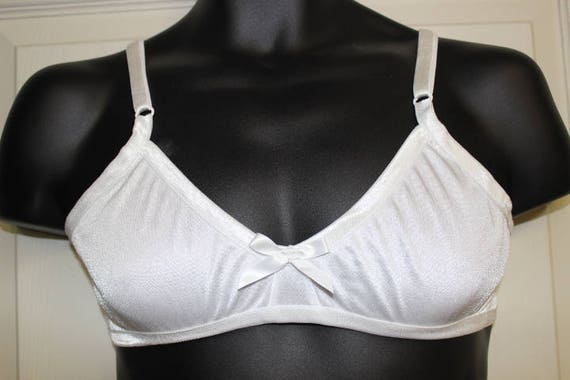 Bra for men  Full cover Tricot Double layer Cups -Adult Sissy - Cross dresser - fetish - color option - will fit cups from AA To B