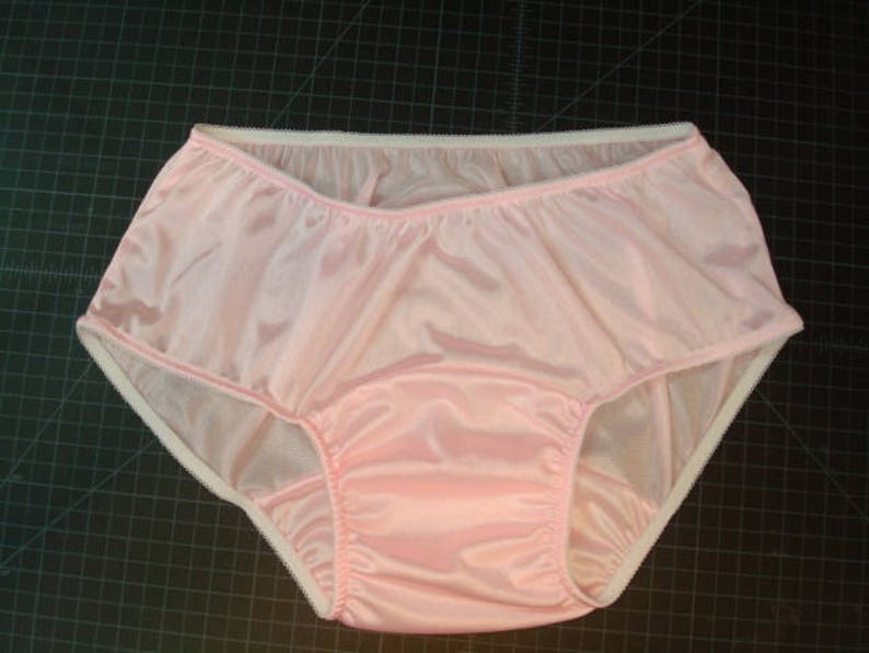 Nylon Tricot Brief Panties With Large Mushroom Double Gusset Etsy Canada