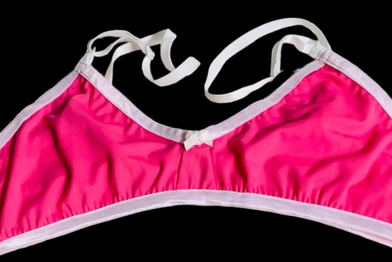 Bra for men  Full cover Spandex Adult Sissy - Cross dresser - fetish - color option - will fit cups from AA To B