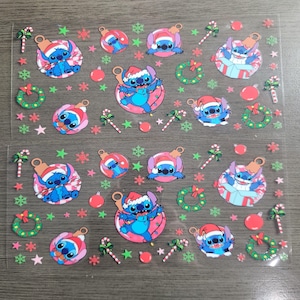 16oz UVDTF Cup wrap, Ready to apply, High Quality, Libbey Cup Wraps, Coquette UV DTF, Transfer, Glass Can Wraps, Waterproof