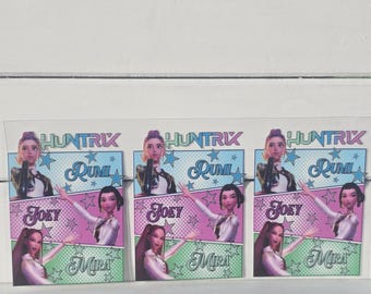 UVDtf Cup Wrap Girls Pop Hunt | UvDTF Movie Wrap | Exclusive Cup wraps | Ready To Apply