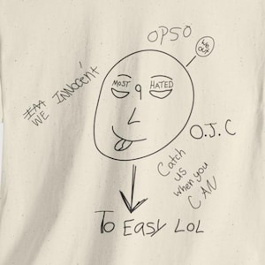 OPSO脱獄囚のウォールアート「捕まえられる時に捕まえろ」「俺たちは出て行け」「簡単すぎる（笑）」ニューオーリンズ、オーリンズ教区、囚人11人