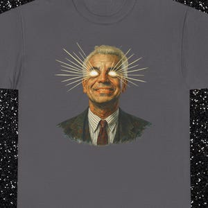 Leland Palmer Twin Peaks Tee Shirt, Ray Wise, Radiant Eyes, Black Lodge, David Lynch