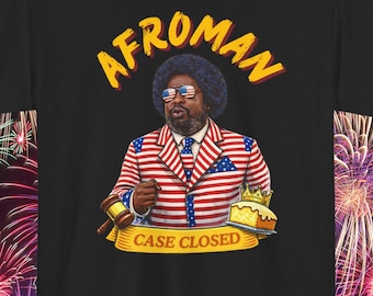 Afroman Case Closed T-shirt Lemon Pound Cake Free Speech
