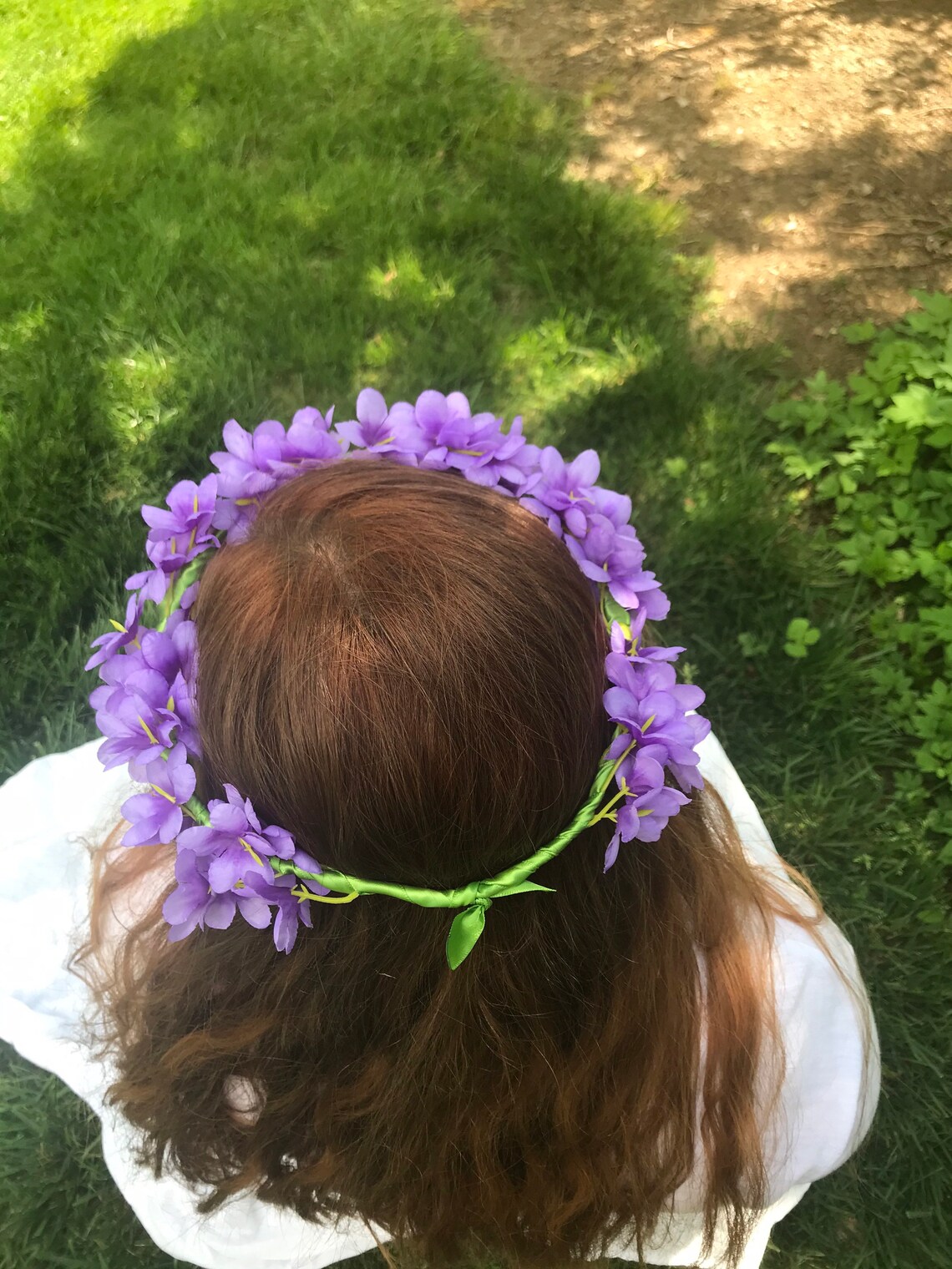 Wisteria Flower Crown Etsy