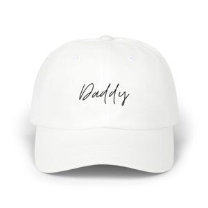 Daddy Classic Dad Cap, Casual Hat for Fathers Day, Gift for Dad, Trendy Baseball Cap, Everyday Wear