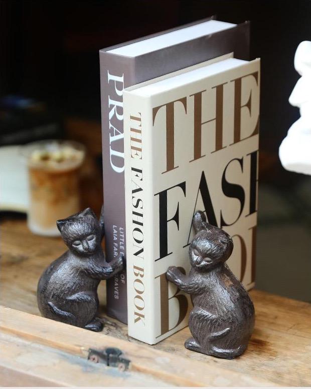 Cat Bookends Vintage - Etsy