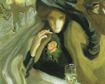 Absinthe Art Print by Axel Torneman: Fine Art Paper