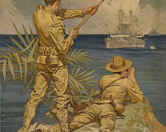 U.S. Marines Poster by J.C. Leyendecker - Premium Fine Art Print