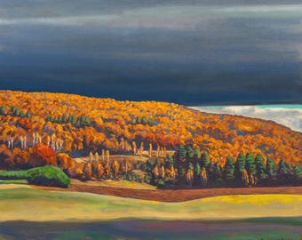 Golden Fall by Rockwell Kent - Premium Fine Art Print