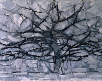 Piet Mondrian: Gray Tree - Fine Art Print