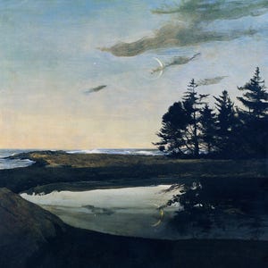 Impresión de Júpiter de Andrew Wyeth: Paisaje de bellas artes