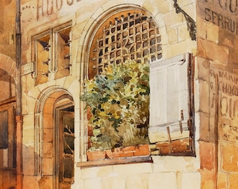 Locksmith Shop Art Print by Sir Aston Webb: Fine Art Paper