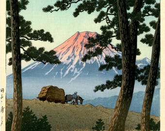 Kawase Hasui - Fuji Seen from Tagonoura - Fine Art Print
