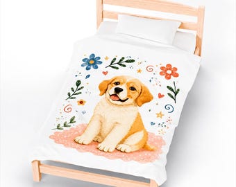 Custom Pet Photo Plush Blanket: Memorial Gift, Unique Birthday Gift Ideas