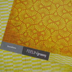 Sunshine Paper from the Feelin&#39; Groovy Paper Line from We R Memory Keepers