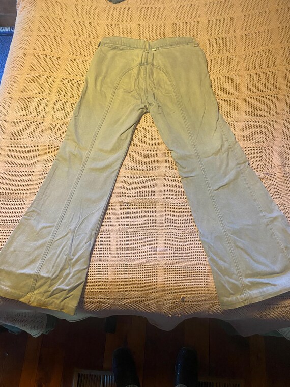 70s Levi’s bellbottom jeans - image 2