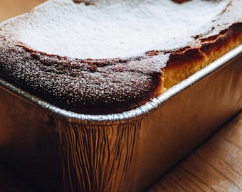 Laib Pfanne Basque Käsekuchen Rezept | Sofortiger digitaler Download PDF