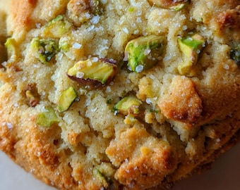 Biscotti al pistacchio morbidi e gommosi in 30 minuti - Ricetta / Download digitale istantaneo in PDF