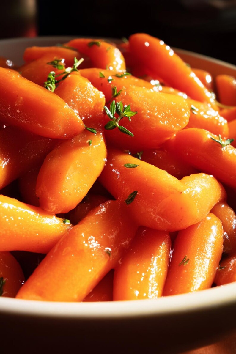 Slow Cooker Maple Glazed Carrots Recipe (digital Download PDF) - Etsy