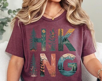 Hiking Shirt, Mountains Adventure Tshirt, Adventure Shirt, Mountains Shirt, Camping Shirt, Vacation Shirt, Gift for Hiker, Travel Gift Shirt