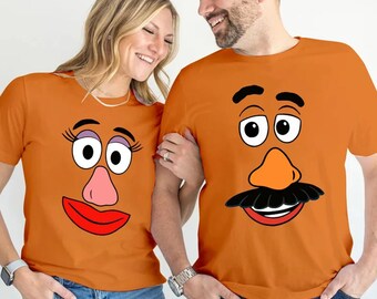 Mr Potato And Mrs Potato Head Shirt, Cute Thanksgiving Shirt, Custom Couple Shirt, Fall Family Matching Shirt, Funny Thanksgiving Tees, Fall