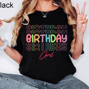 Birthday Girl Shirt, Girls Birthday Party Shirt, Birthday Girl Shirt, Birthday Party Girl Shirt, Birthday Shirt, Kids Birthday Party Shirt