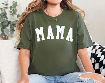 Mama Shirt,Mom Shirts, Mom-life Shirt, Mommy Shirt, Shirts for Moms, Mothers Day Gift, Trendy Mom T-Shirts, Cool Mom Shirts, Shirts for Moms
