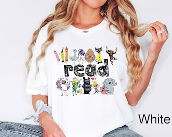 Read Children Books Shirt, Teacher Read Shirt, Kindergarten Gift Shirt, Read Kids Shirt, Book Lover Shirt, Funny Kids Tee, Read Shirt