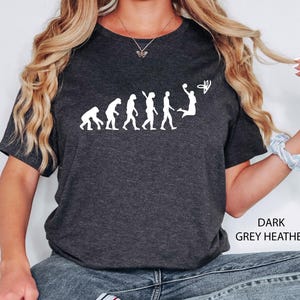 Basketball Shirt, Sport Shirt, Basketball Lover Shirt, Gift For Boy Friend, Basketball Evolution Tee, Basketball Love, Basketball Player Tee