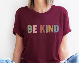 Be Kind Shirt, Kindness Shirt, Christian Shirt, Retro Be Kind Shirt, Vintage Jesus Shirt, Love Christian Shirt, Women's Shirt,Gift For Women