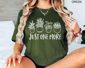 Plant Shirt, Plant Lady T-Shirt, Plant Lover Gift, Gardening Shirt, Plant Mom Shirt, Gardening T-shirt, Plant Mom Gift Shirt