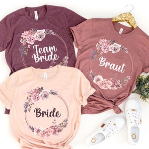 Bridal Shirt, Braut & Team Braut, Bride Team, Bride Team Shirt, Bride To Be, Bachelorette Party, Bridesmaid Tees, Wedding Gift, Bridesmaid