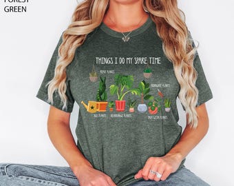 Plant Shirt, Gifts For Mom, Garden Gift, Plant Mom Gift, Botanical Shirt, Gardening Shirt, Plant Lover Shirt, Plant Lady Shirt, Plant Lover