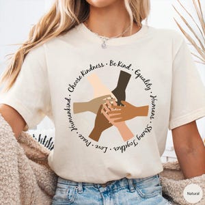 Unity Of Hands Shirt, Equality Shirt, Black Lives Matter, Human Rights Shirt, Activist Shirt, Be Kind Shirt,Social Justice Shirt,Peace Shirt