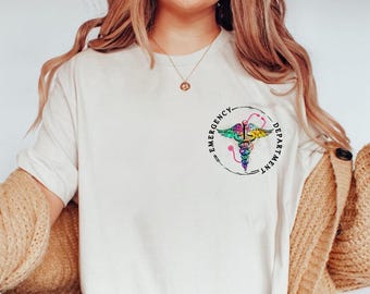 Emergency Department Shirt, ER Nurse Gift, New Nurse Grad Gift, ER Department Shirt, Future Nurse Gift, ER Nurse Team Shirt,Cute Nurse Shirt