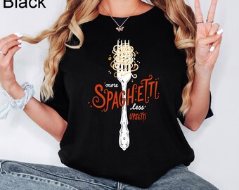 Comfort Colors® Spaghetti Shirt, Funny Food Shirt, Foodie Shirt, Food Humor, Funny Saying Shirt, Silly T-Shirt, Retro Graphic Tee, Spaghetti
