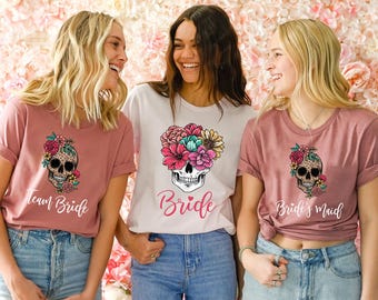 Bachelorette Party Shirts,Bride Or Die Shirt,Halloween Bachelorette Shirt,Till Death Do Us Party Shirt,Bachelorette Gifts, Bridal Party Gift
