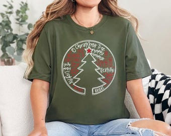 Christmas Tree Shirt, Merry Christmas Shirt, Christmas T shirt, Christmas Family Shirt, Christmas Gift, Holiday Shirt, Christmas Trees Shirt
