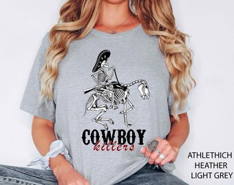 Cowboy Killer Graphic Tee , Cowboy Killer Shirt, Cowboy Killer T-shirt, Cowgirl Shirt, Retro Shirt, Country Shirt, Cowboy Shirt, Rodeo Shirt