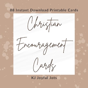 Cartes d'encouragement chrétien, jeu de confirmation des Écritures, cadeau d'église confessionnelle, cadeau biblique imprimable en téléchargement immédiat pour adolescents chrétiens