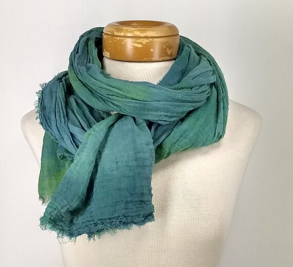 extra long cotton scarf