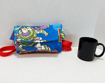 Disney Pixar Inspired Toy Story Buzz Lightyear of Star Command Crossbody purse bag