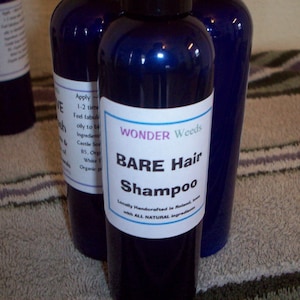 16oz, ALL Natural Handcrafted Shampoo, NO Synthetic/Artificial Ingredients, Works Awesome, Best Seller, Customer favorite image 3