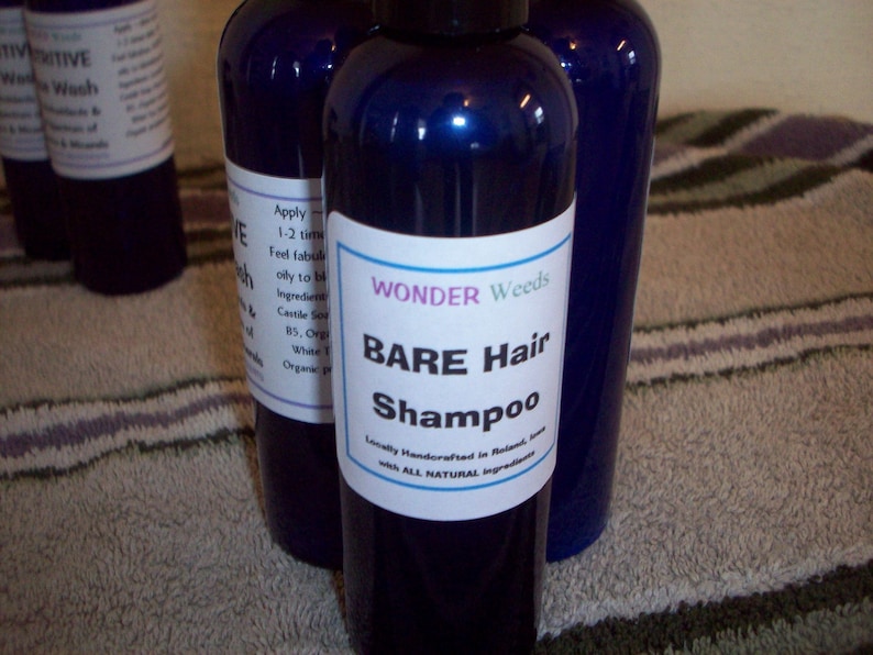 16oz, ALL Natural Handcrafted Shampoo, NO Synthetic/Artificial Ingredients, Works Awesome, Best Seller, Customer favorite image 3