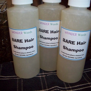 Awesome All Natural Shampoo (that actually works), Handcrafted, NO CHEMICALS, tailored to your hair type, best seller, customer favorite