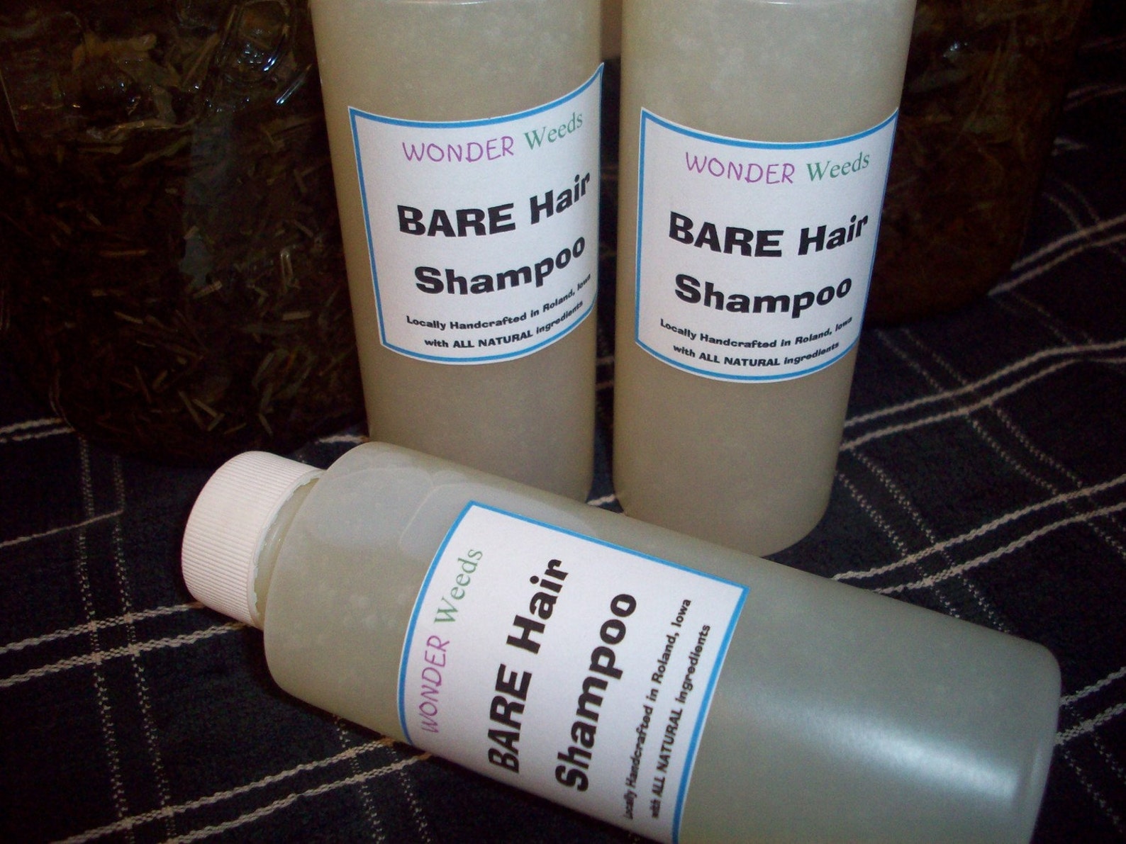 Awesome All Natural Shampoo that Actually Works, Handcrafted, NO