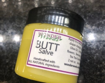 Baby Butt Salve, diaper rash salve, organic baby