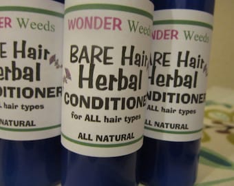 All Natural Herbal Hair Conditioner - Bare Hair - 8oz