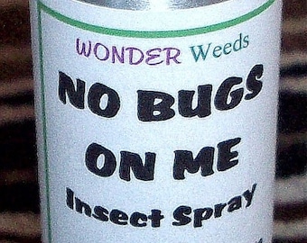 ORGANIC, ALL Natural Bug/Insect Spray, Deet and Chemical Free, Smells great 4 OZ